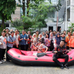 BRI Region 6 Gelar TOT Business Continuity Management dengan Simulasi Penggunaan Peralatan Keselamatan