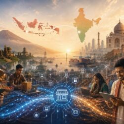 Dua Demokrasi, Satu Ruang Digital Bersama: Makna Kunjungan Modi ke Jakarta bagi Pedagang Kecil dan Konsumen Indonesia Dua Demokrasi, Satu Ruang Digital Bersama: Makna Kunjungan Modi ke Jakarta bagi Pedagang Kecil dan Konsumen Indonesia
