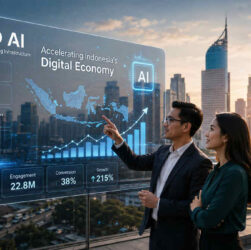 Momentum Strategis Indonesia Emas 2045! Infrastruktur AI Marketing Tigo AI Membantu Brand Merebut Pasar Ekonomi Digital Bernilai 300 Miliar Momentum Strategis Indonesia Emas 2045! Infrastruktur AI Marketing Tigo AI Membantu Brand Merebut Pasar Ekonomi Digital Bernilai 300 Miliar
