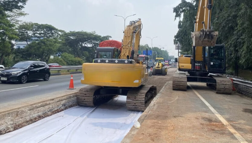 Tingkatkan Kenyamanan Pengguna Jalan, PT Jasamarga Tollroad Maintenance Laksanakan Rekonstruksi Beton di Jalan Tol JORR Non S dan Jalan Tol Pondok Aren–Ulujami
